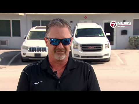 Bandit seen snatching letters from Oakland Park, Doral businesses — YouTube video thumbnail