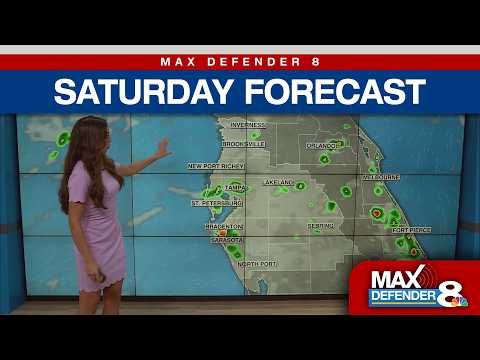 Saturday Tampa Forecast | Max Defender 8 Weather — YouTube video thumbnail
