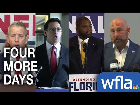Florida governor’s race hits final four ahead of Tuesday’s Primary Election — YouTube video thumbnail