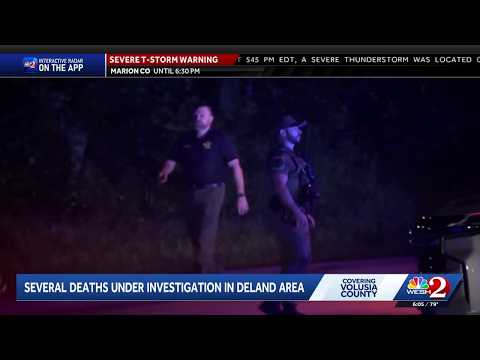 Multiple death investigations ongoing in DeLand area — YouTube video thumbnail