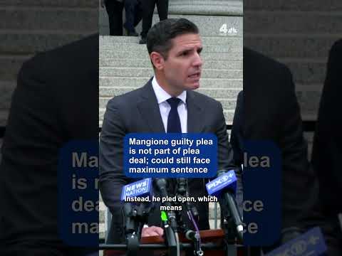 Mangione’s guilty plea is not part of plea deal; could still face max sentence | NBC New York — YouTube video thumbnail