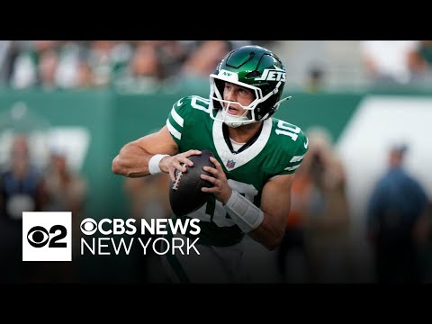 Klubnik leads 2 scoring drives after Smith is scratched in Jets’ loss to Bucs — YouTube video thumbnail