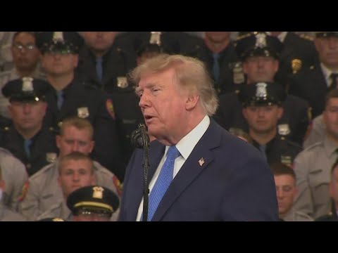 President Trump visits Nassau County, talking safety, immigration, Iran — YouTube video thumbnail