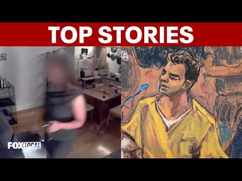 Luigi Mangione pleads guilty; stranger caught inside Queens couple’s home | TOP STORIES — YouTube video thumbnail