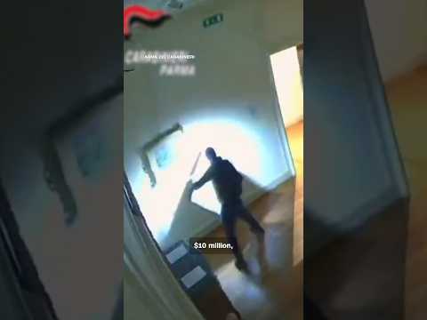 New CCTV video shows Italy art heist — YouTube video thumbnail