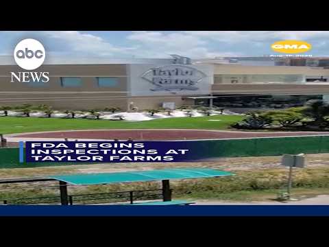 FDA begins inspections at Taylor Farms — YouTube video thumbnail