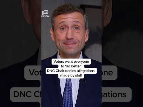 Voters want everyone to ‘do better’: DNC Chair denies allegations made by staff — YouTube video thumbnail