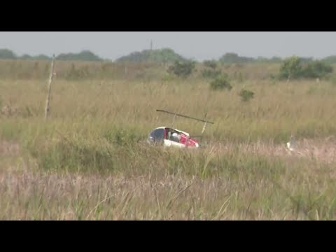 No injuries reported after Pembroke Pines helicopter crash, officials say — YouTube video thumbnail